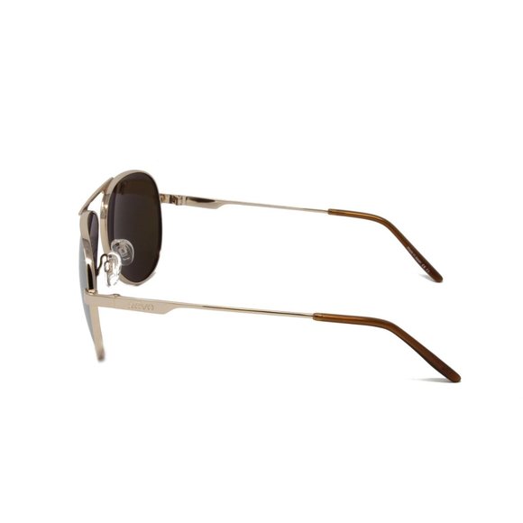 Revo Sunglasses Metro RE1163 04CH Gold Champagne Polarized Lens 60mm NEW!